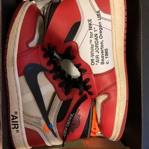 Jordan 1 Off-White Size 11 UA’s